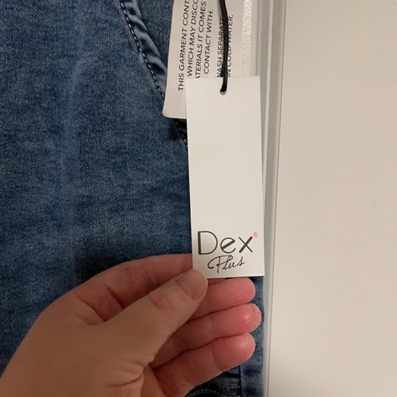 Dex denim joggers plus size - Picture 4 of 4